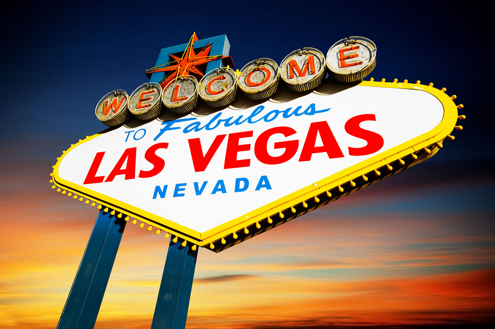 Las Vegas sign, USA