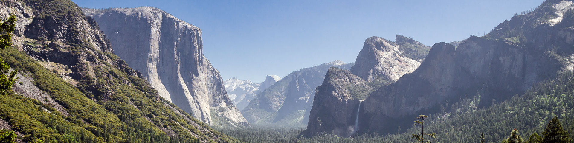 Yosemite nationalpark i Kalifornien, USA