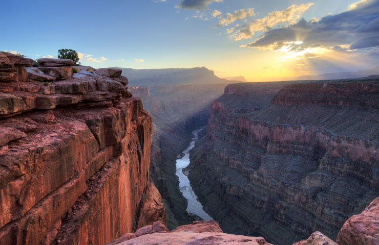 North rim of the Grand Canyon, USA