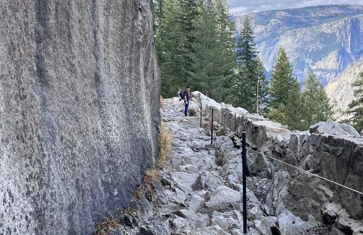 Yosemite vandring, Kalifornien, USA