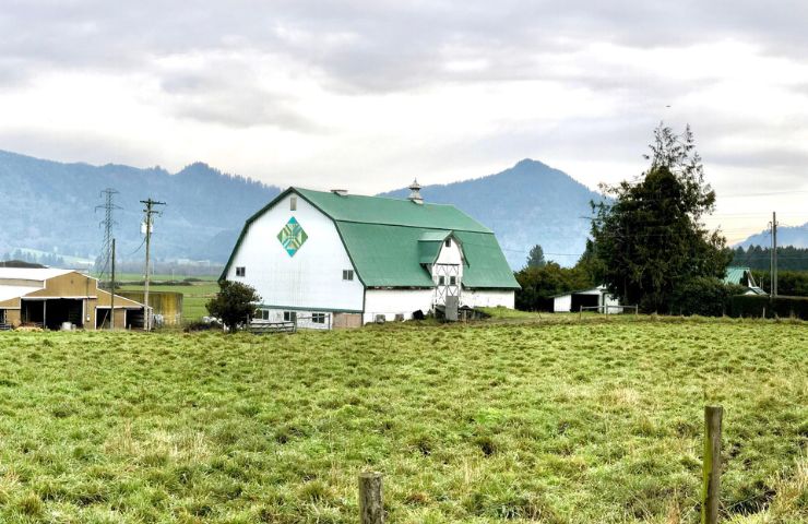 Tillamook gård i Portland, Oregon, USA